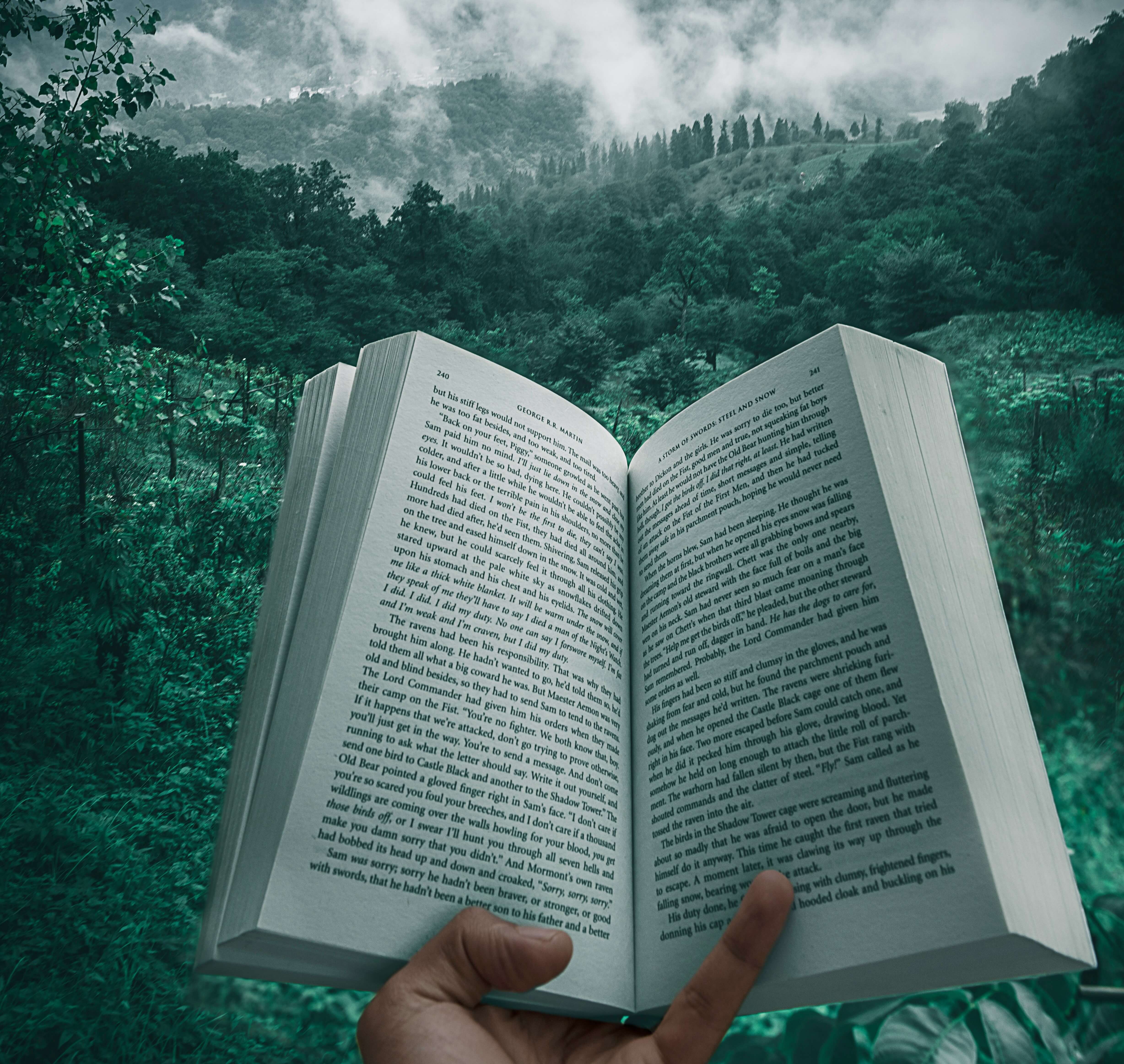 a book with camping terms and knowledge